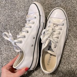 Low Converse, Leather